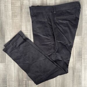 Kenneth Cole Reaction Men's Dark Gray Corduroy Pants